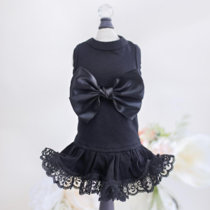 Small ballarina dress with large black bow